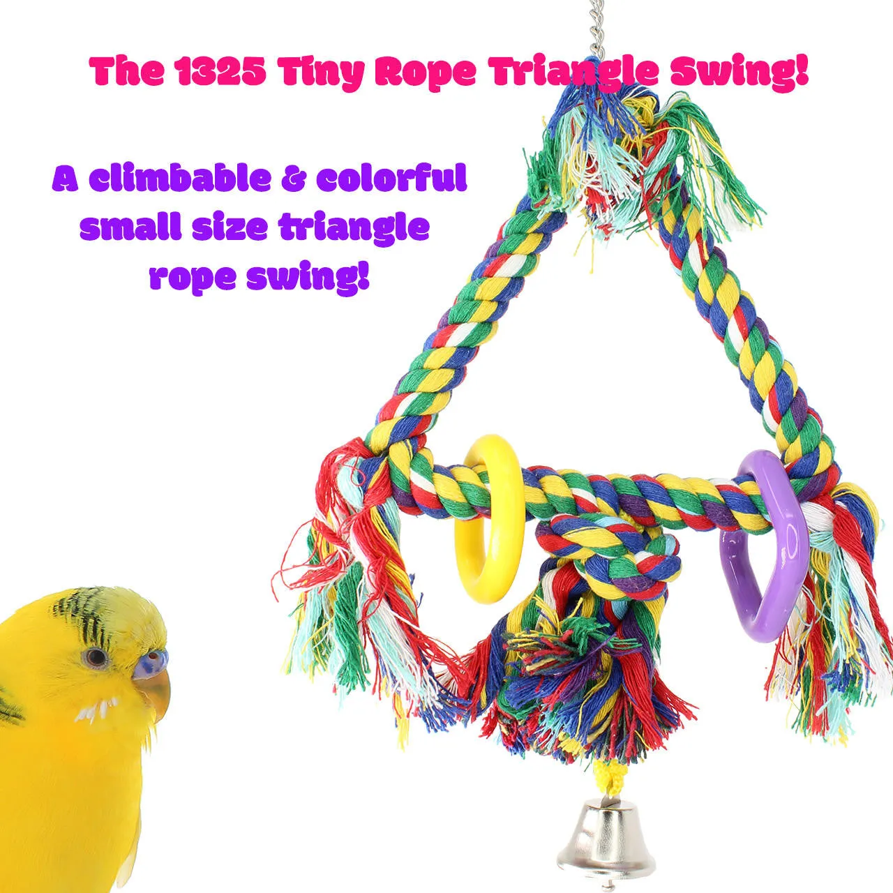 1325 Tiny Rope Triangle Swing