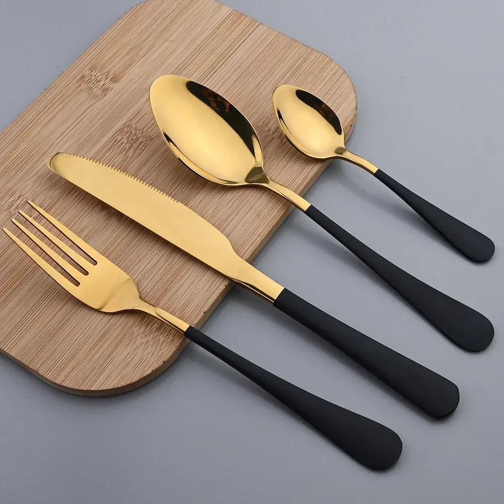 20 Piece Stainless Steel Cutlery Set For Home Dining