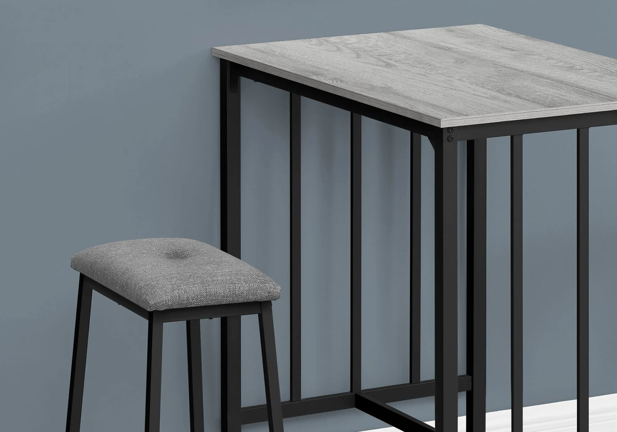 3 Pieces Dining Set, Counter Height, Rectangular, Small, Contemporary & Modern by Couch.com