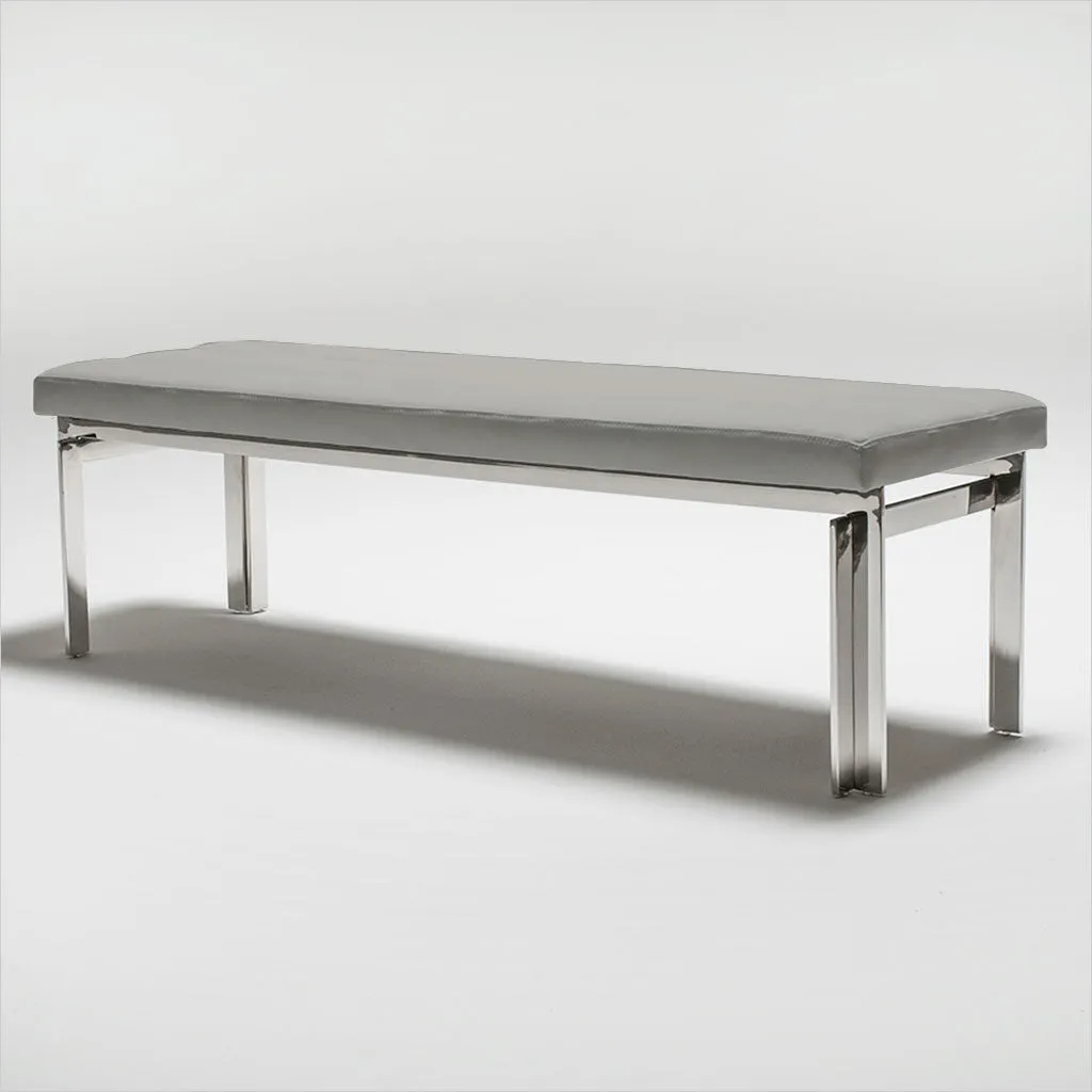 Abby Bench - Light Grey