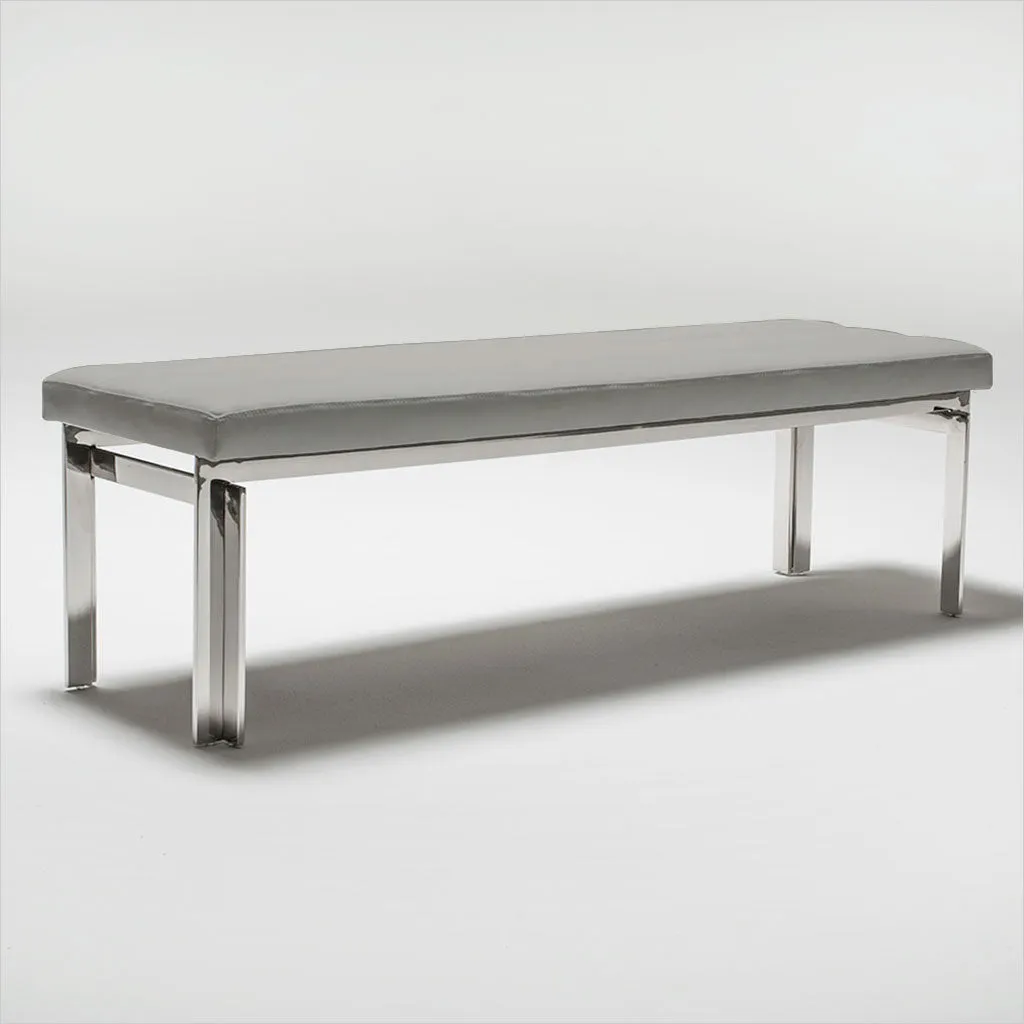 Abby Bench - Light Grey