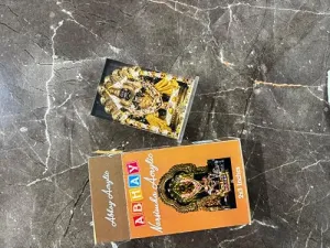 ABHAY Mayapur Nrsimha Acrylic Idol, 2 x 3 Inches