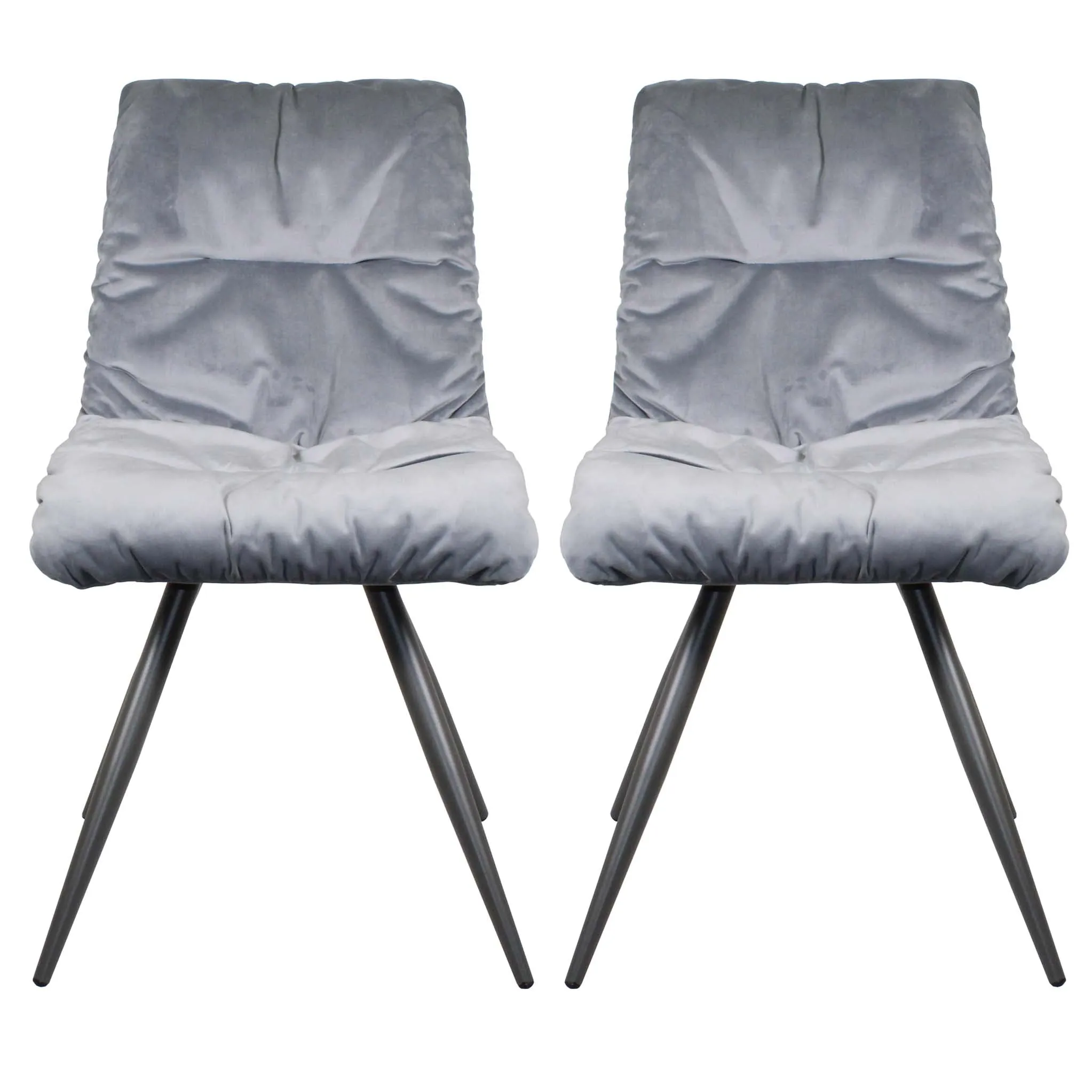 Addison Velvet Chair - Set of 2 Chairs
