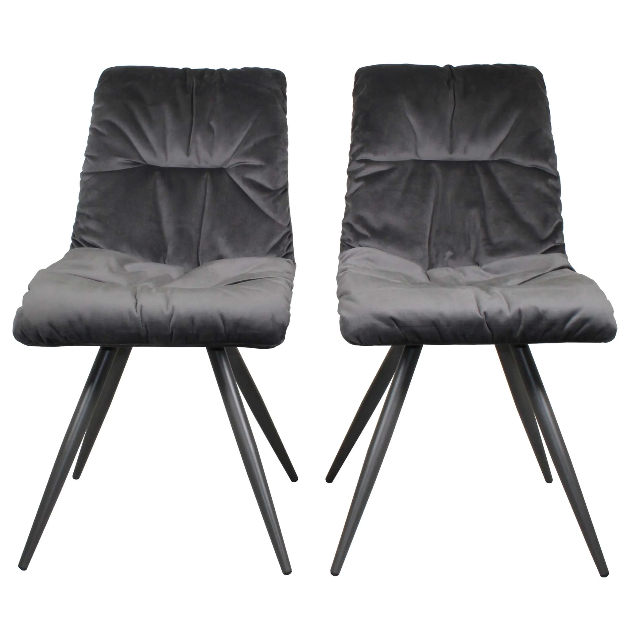 Addison Velvet Chair - Set of 2 Chairs