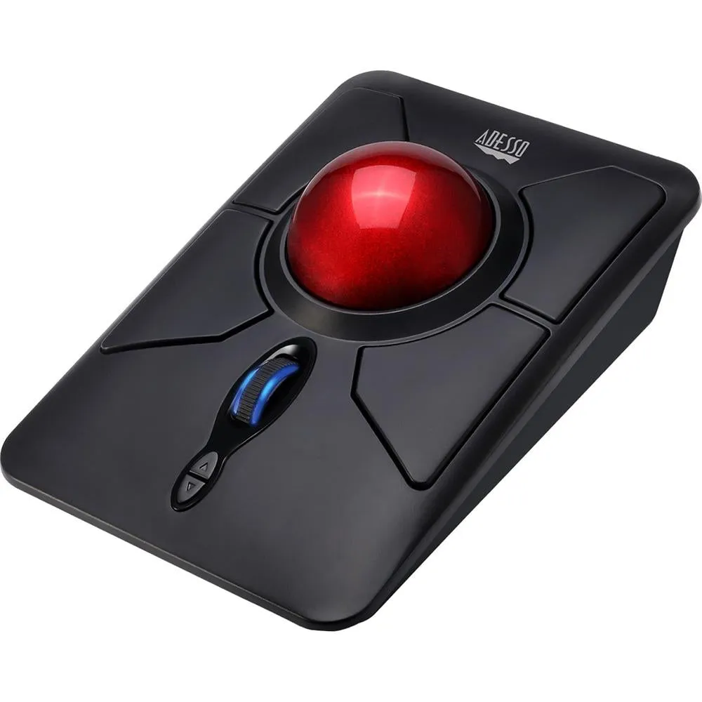 Adesso iMouse T50 Wireless Programmable Ergonomic Trackball Mouse