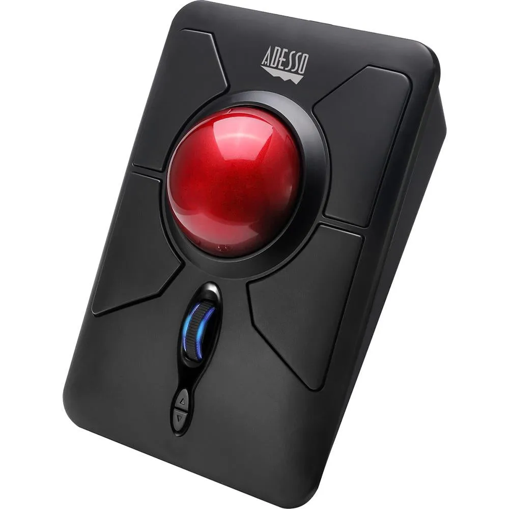 Adesso iMouse T50 Wireless Programmable Ergonomic Trackball Mouse