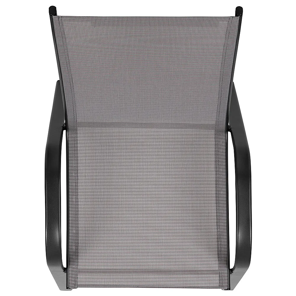Alamont Home - Brazos Patio Chair (set of 4) - Gray