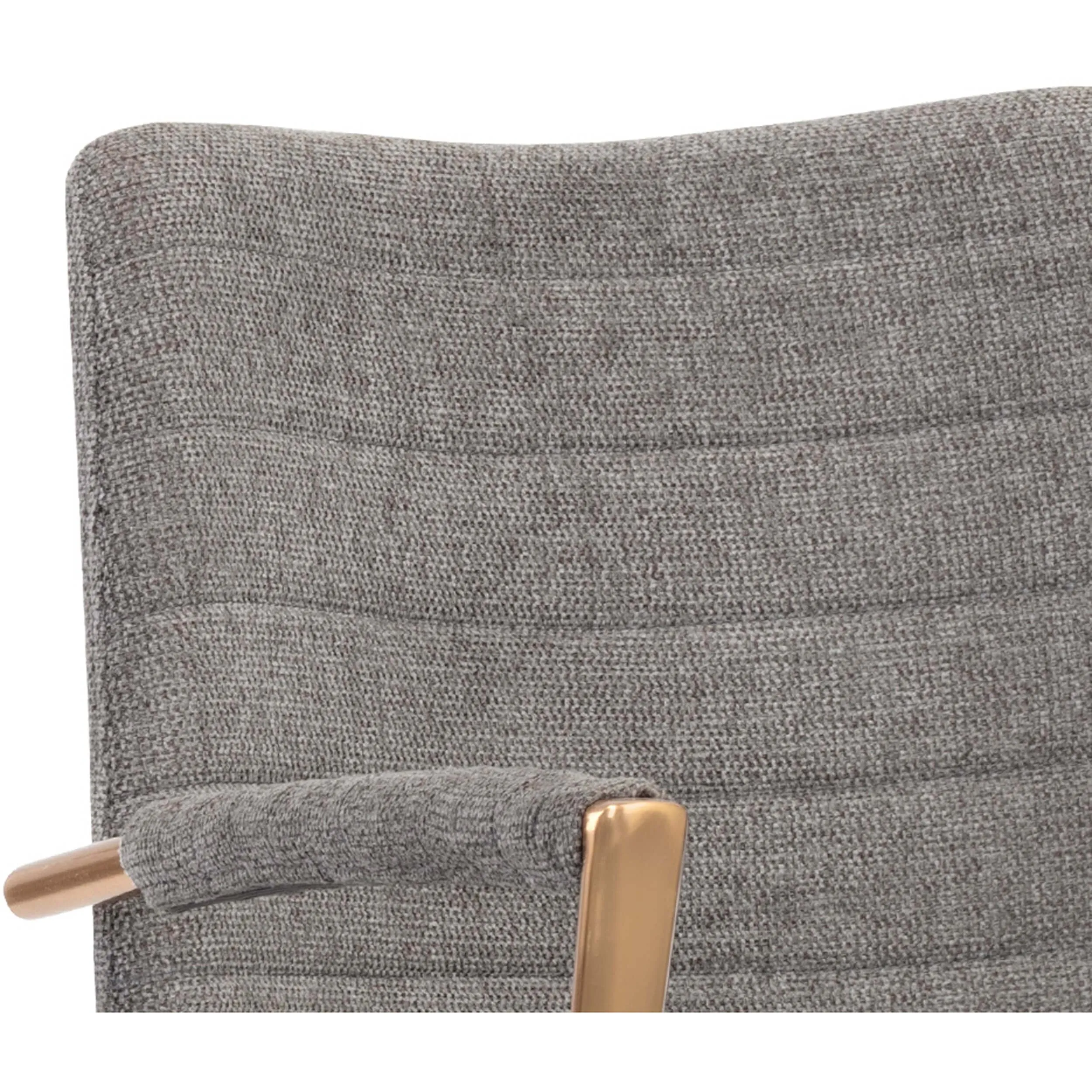 Andres Swivel Dining Chair, Belfast Koala Grey