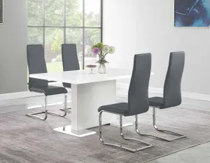 Anges 5-Piece Dining Set - Compact Dining Solution