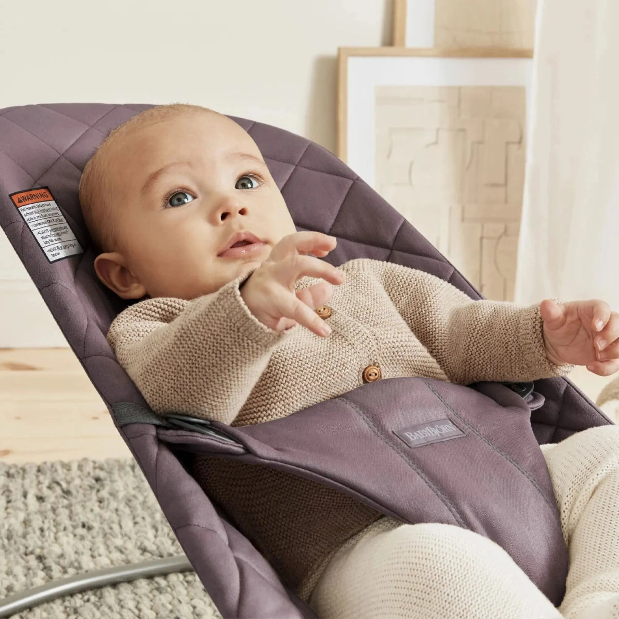 BABYBJÖRN Bouncer Bliss (Classic Quilt Cotton)