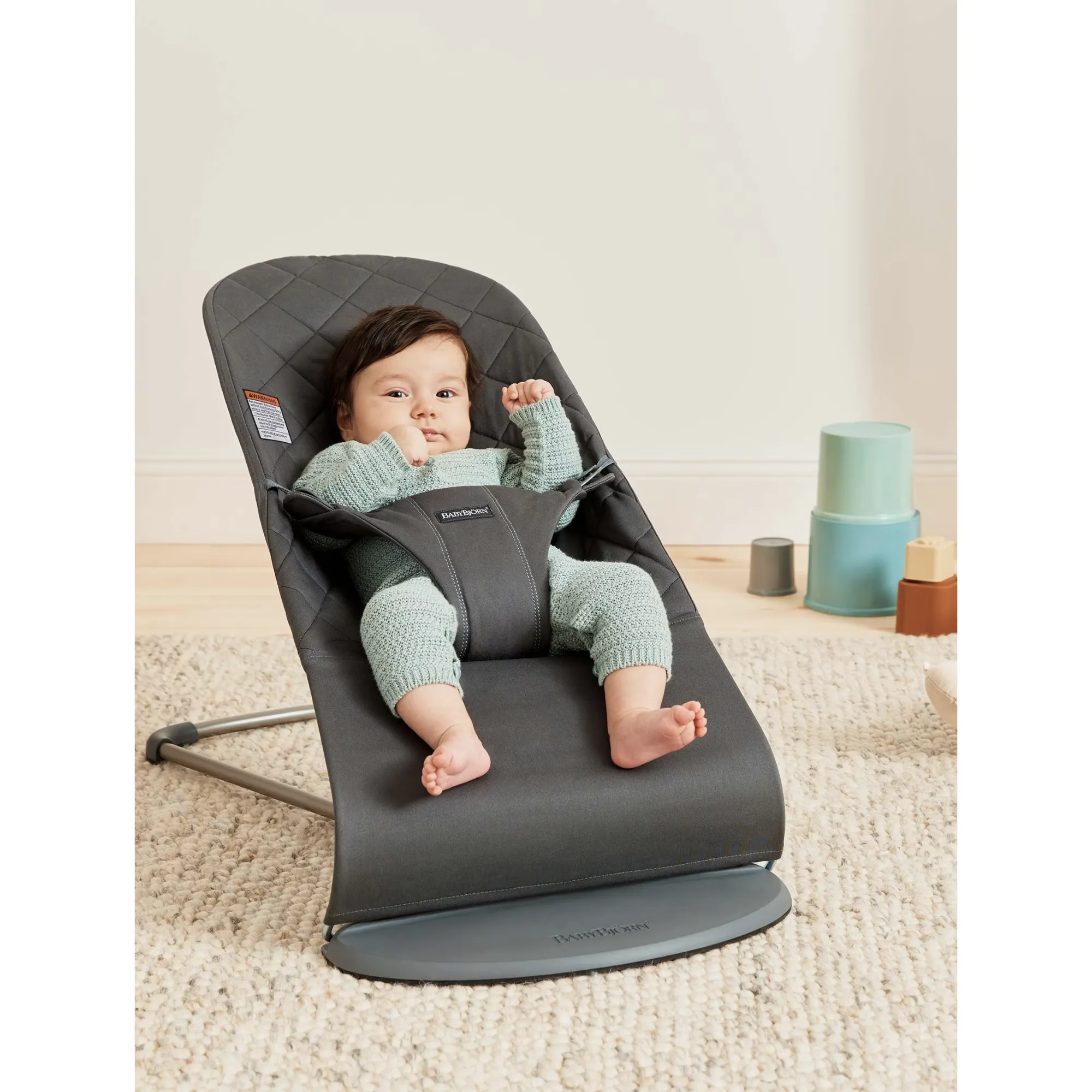 BABYBJÖRN Bouncer Bliss (Classic Quilt Cotton)