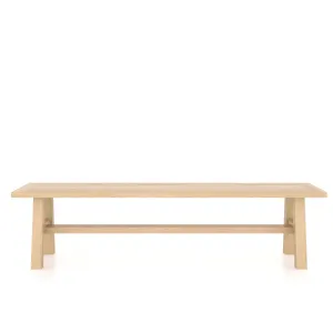 Bassano Oak Bench 180cm