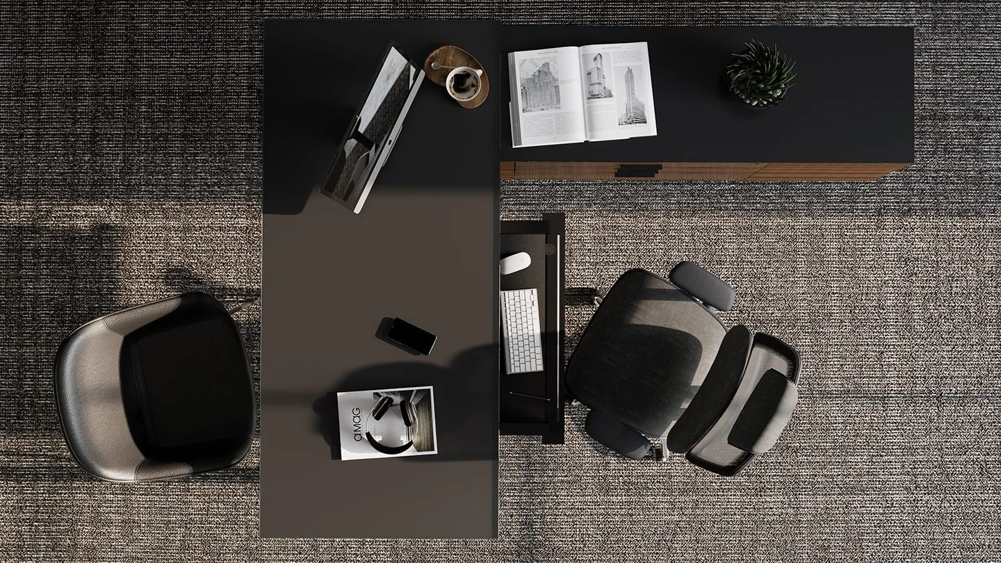 BDi Corridor® 6531 L-Desks Collection