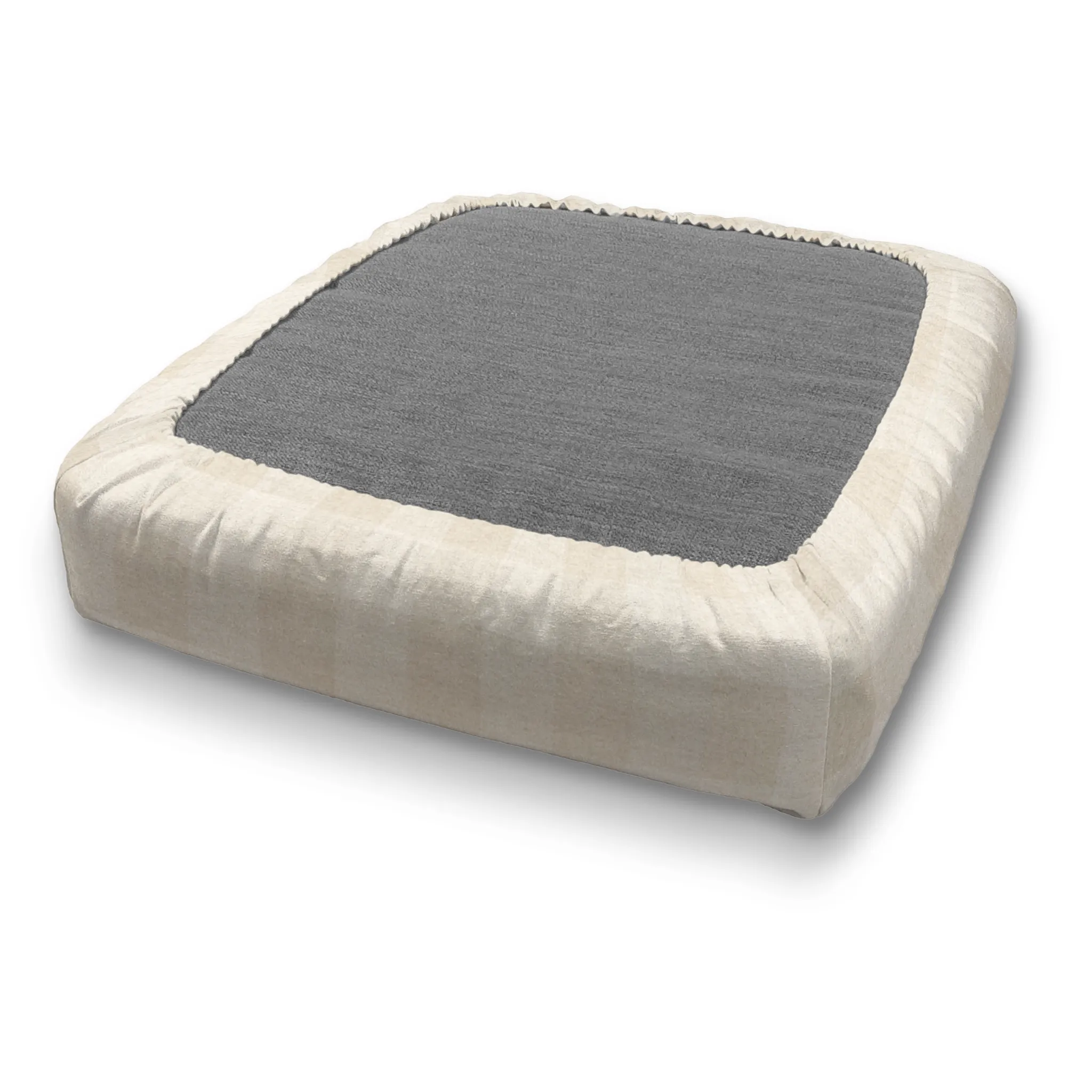 Bench Seat Custom Elastic Fitted & Protective Cushion Cover - Cotton Buffalo Plaid