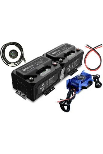 BigBattery | 48V HUSKY 2 Bundle | LiFePO4 Lithium Battery 5.12KwH 100Ah | For Golf Carts, Utility Vehicles, RVs & Camper Vans [BNDL-B0014]