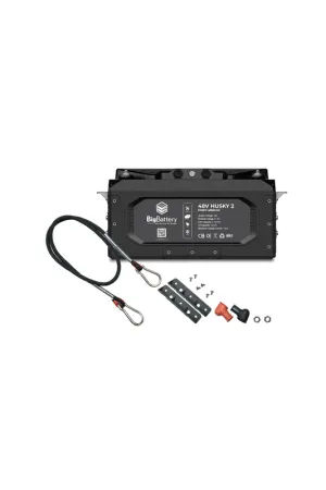 BigBattery | 48V HUSKY 2 Bundle | LiFePO4 Lithium Battery 5.12KwH 100Ah | For Golf Carts, Utility Vehicles, RVs & Camper Vans [BNDL-B0014]
