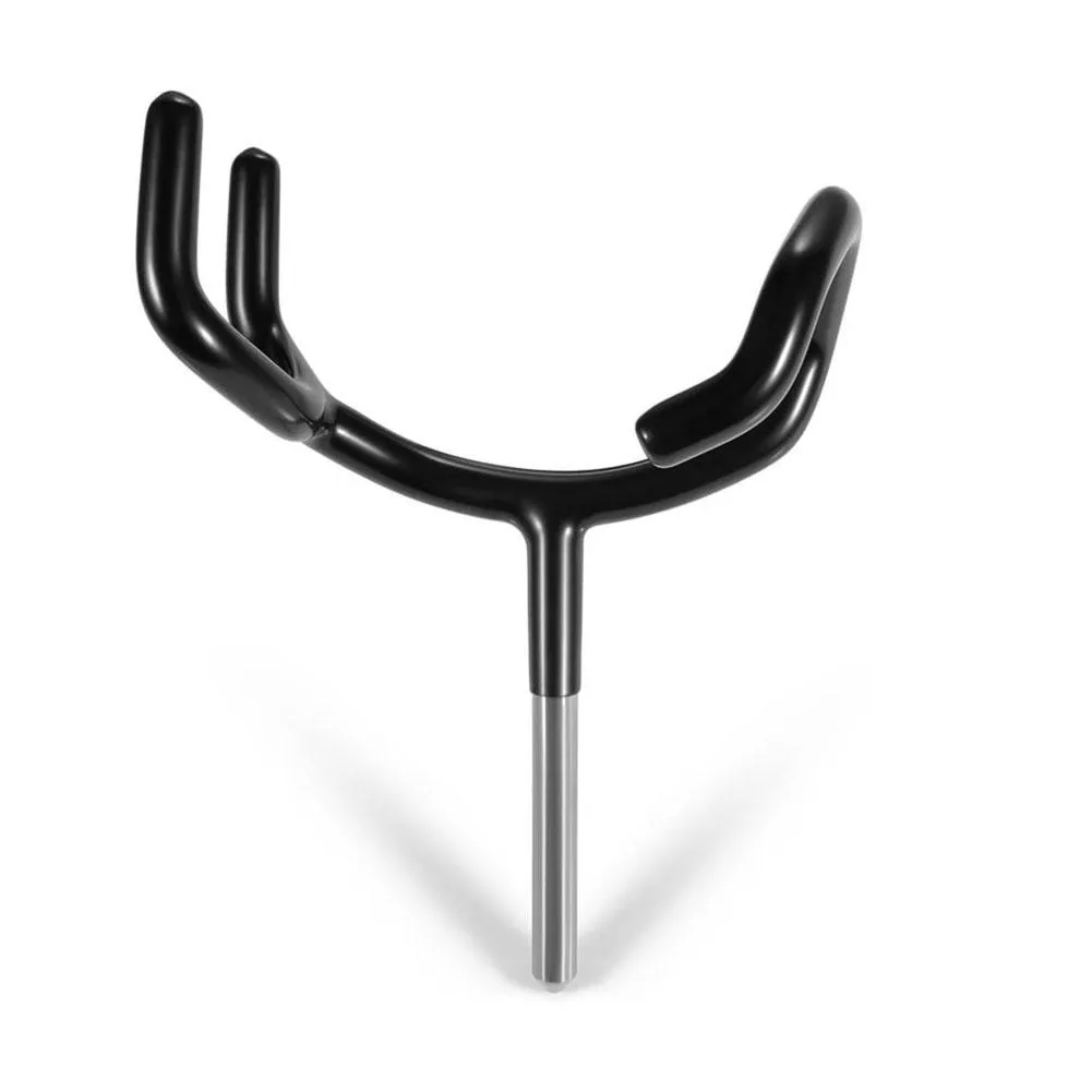 Boompole Support Holder for C-Stands and Microphone Stands (Black)