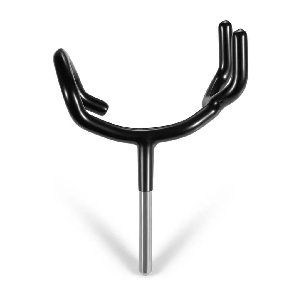 Boompole Support Holder for C-Stands and Microphone Stands (Black)