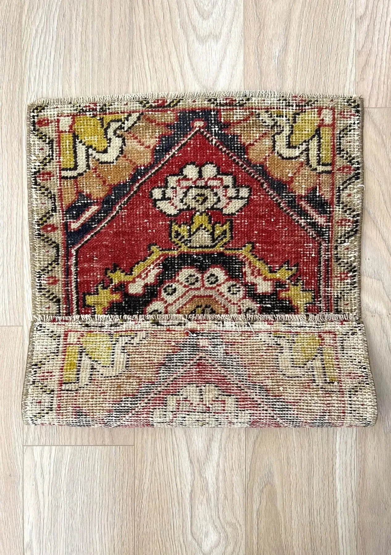 Bozidara - Vintage Turkish Small Rug