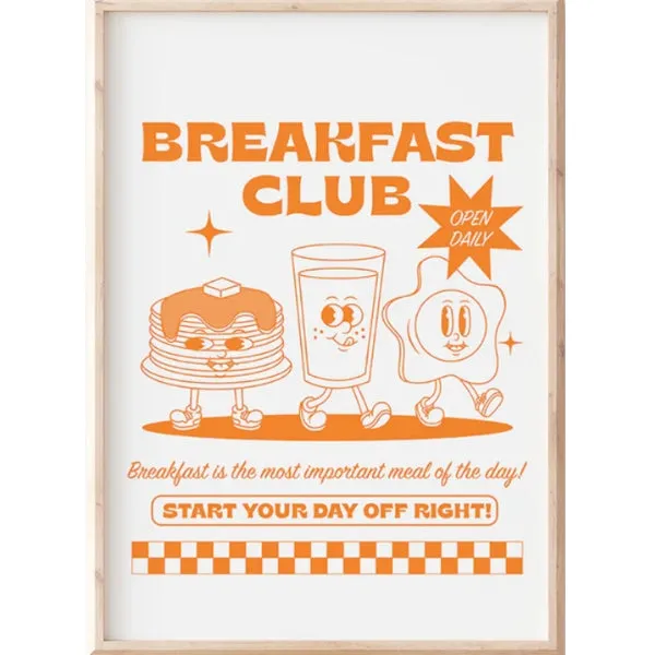 Breakfast Club Print (8" x 10")