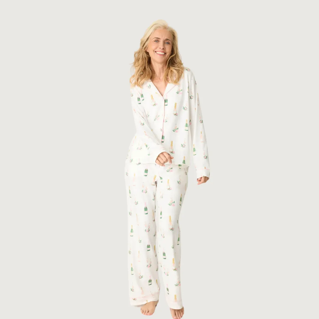 Breakfast of Champs PJ Set (Ivory)
