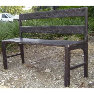 Bronze Park Bench