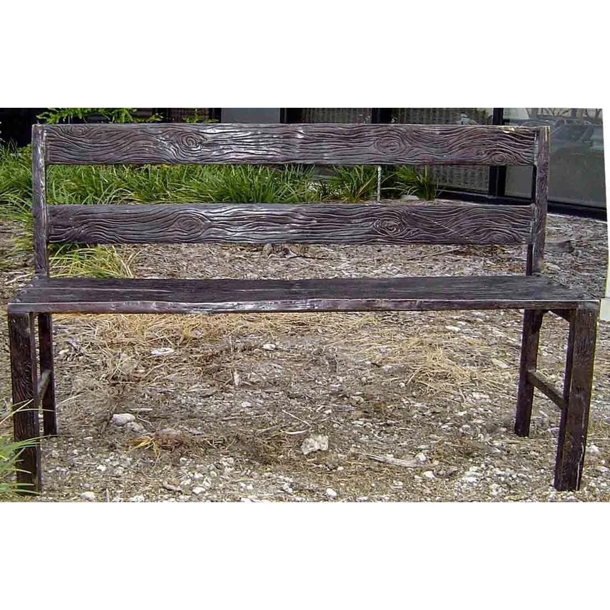 Bronze Park Bench