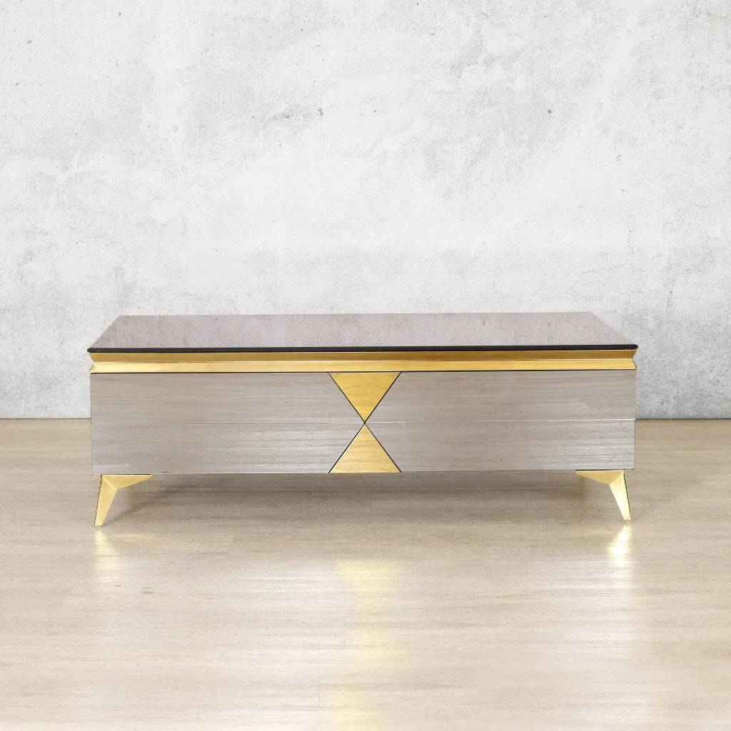 Brooklyn Coffee Table - Black & Gold