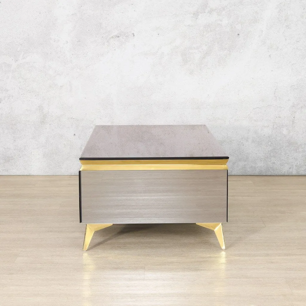 Brooklyn Coffee Table - Black & Gold
