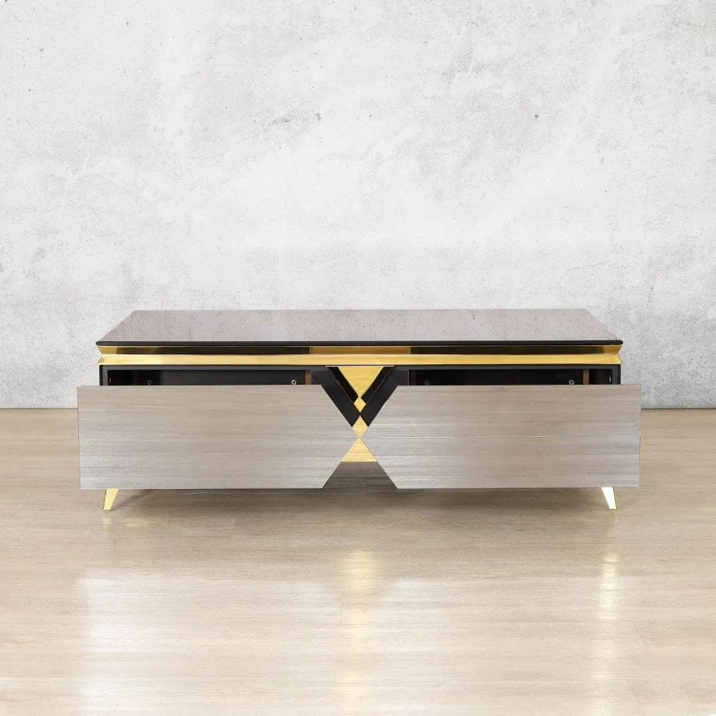 Brooklyn Coffee Table - Black & Gold