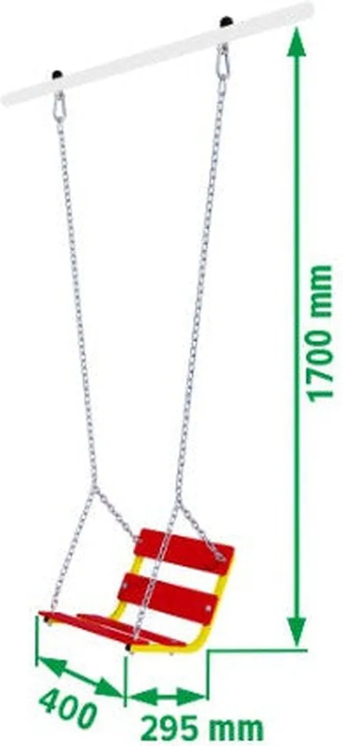 Bucket Seat Chain Swing