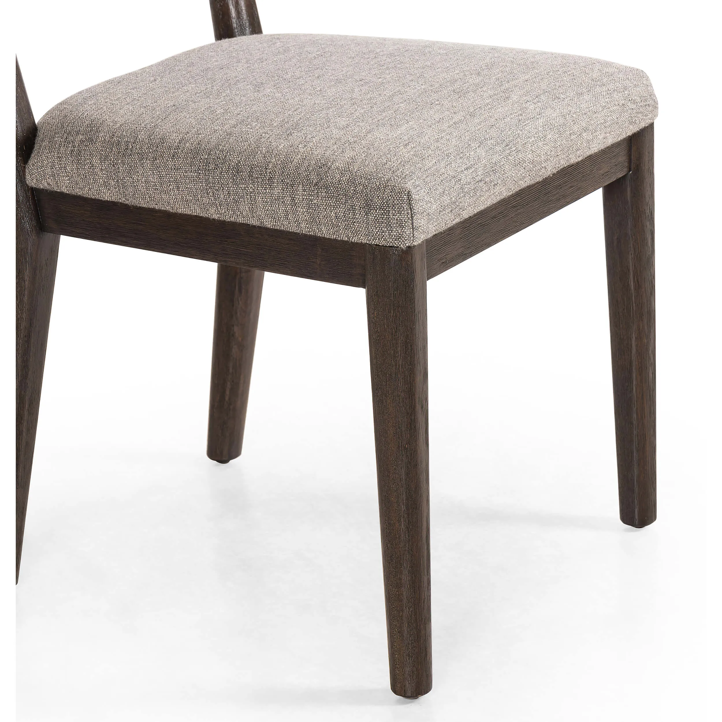 Cardell Dining Chair, Alcala Nickel, Set of 2