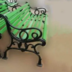 Cast Alluminum Outdoor Furniture -Garden Bench - Pad