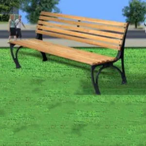 Cast Alluminum Outdoor Furniture -Garden Bench - Panca