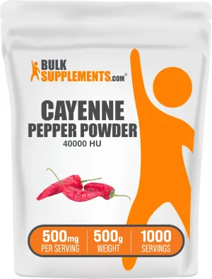 Cayenne Pepper 40000HU Powder