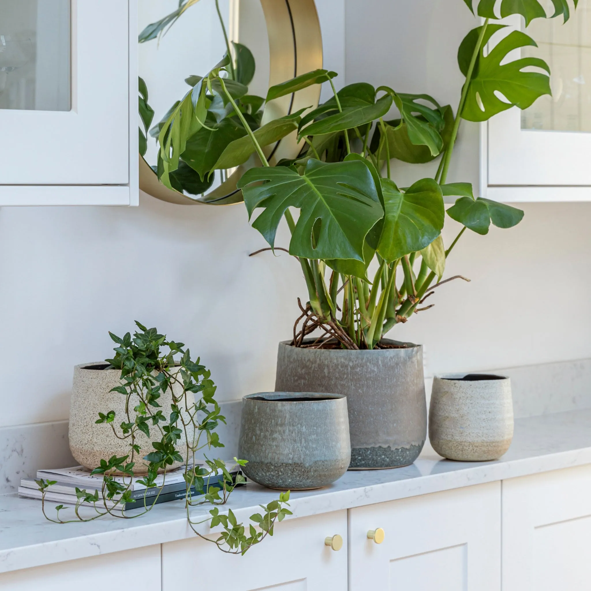 Celeste Cream Planter