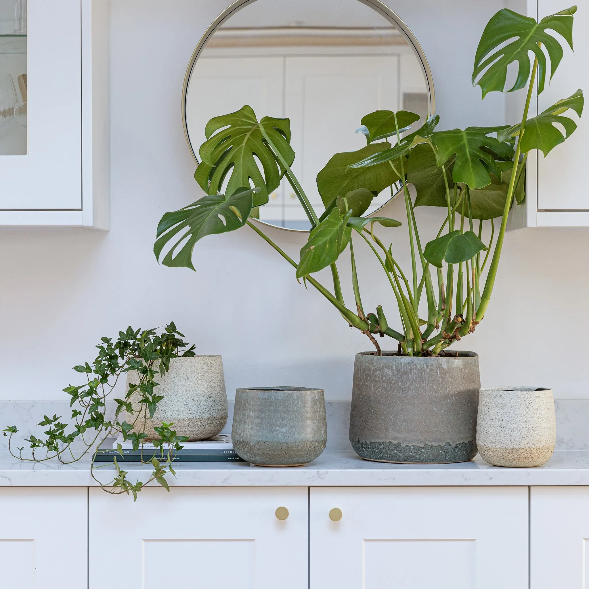 Celeste Cream Planter