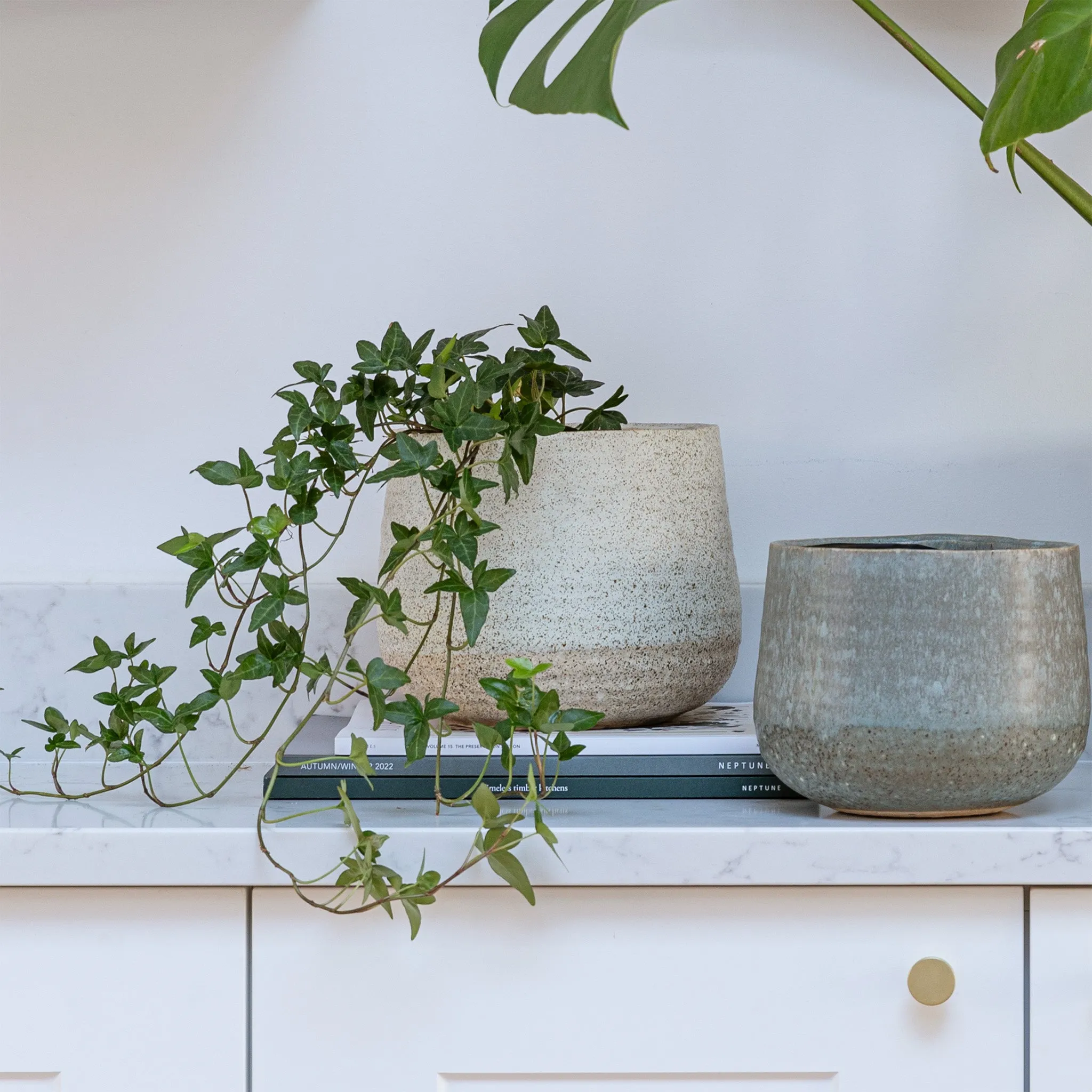 Celeste Cream Planter