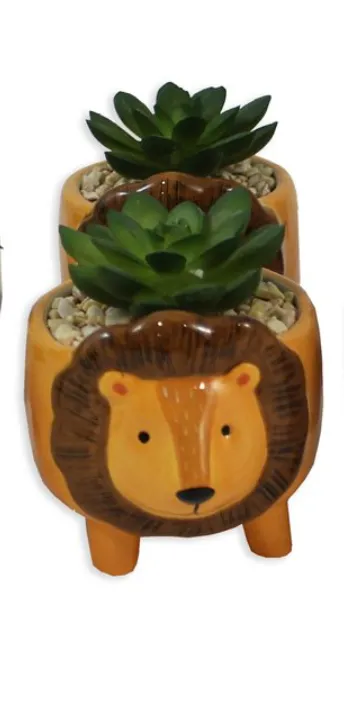 Ceramic Animal Planter (Assorted)