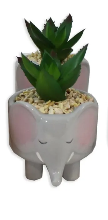 Ceramic Animal Planter (Assorted)
