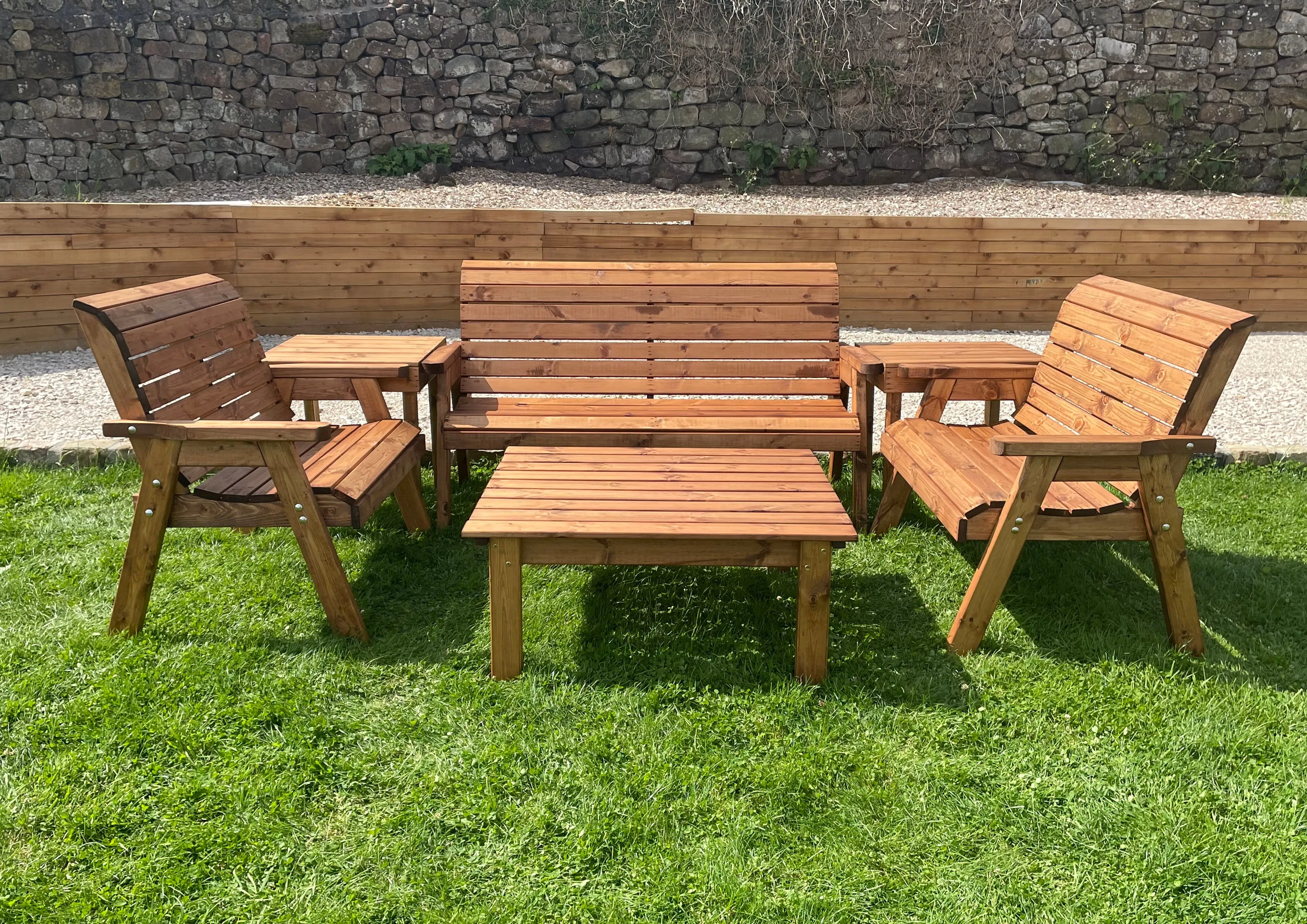 Charles Taylor Seven Seater Balmoral Deluxe Set with Coffee Table