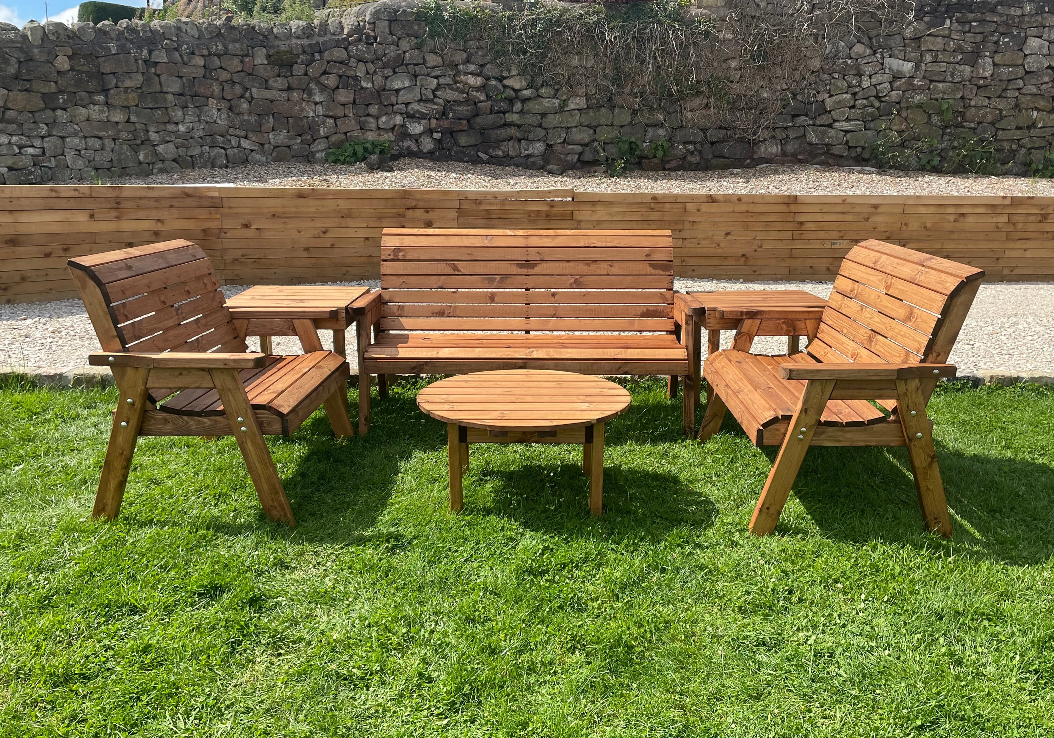 Charles Taylor Seven Seater Balmoral Deluxe Set with Coffee Table