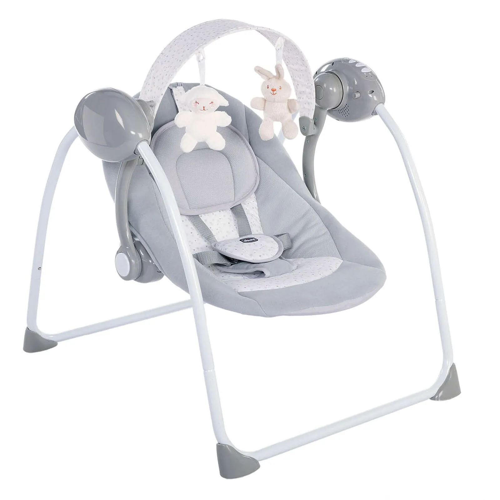 Chicco Swing Relax and Play - Cool Grey