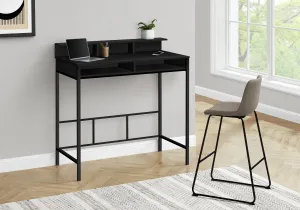 Computer Desk - 48"L / Black / Black Standing Height