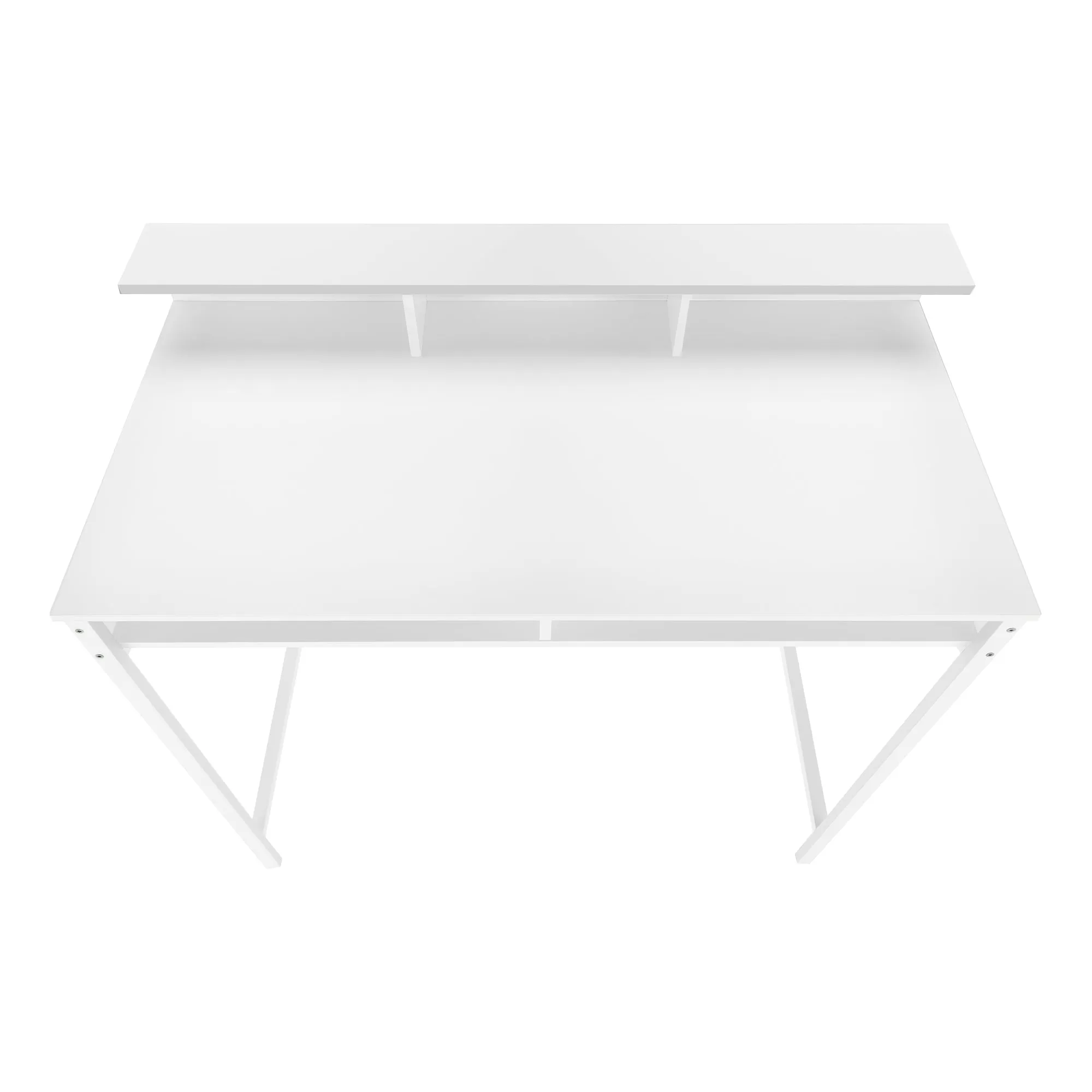 Computer Desk - 48"L / White / White Standing Height