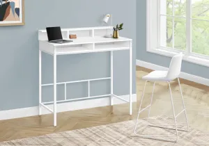 Computer Desk - 48"L / White / White Standing Height