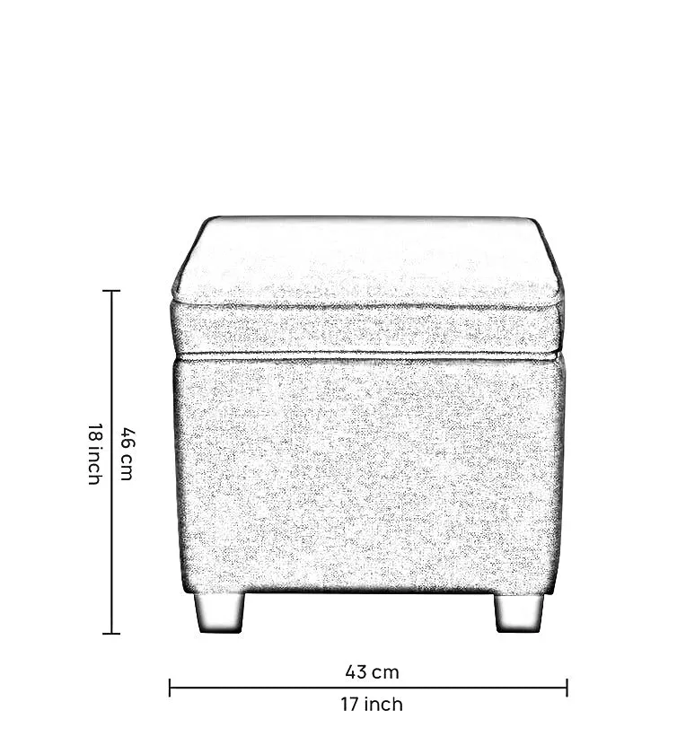 Daicy Ottoman Foam Cushioned Pouffe Puffy for Foot Rest Home Furniture