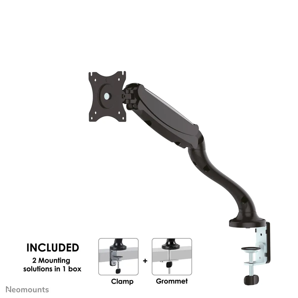 Desk Mount 10-30In / Gas Blk