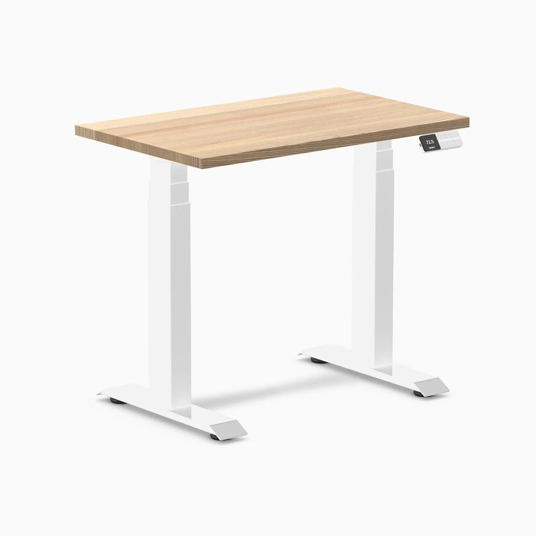 Desky Dual Mini Hardwood Sit Stand Desk