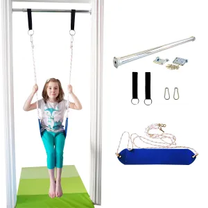 Doorway Belt Swing - Blue